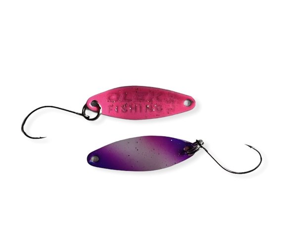Olek-Fishing Forellen Spoon Volma 1,50 G Special Violet Pink UV