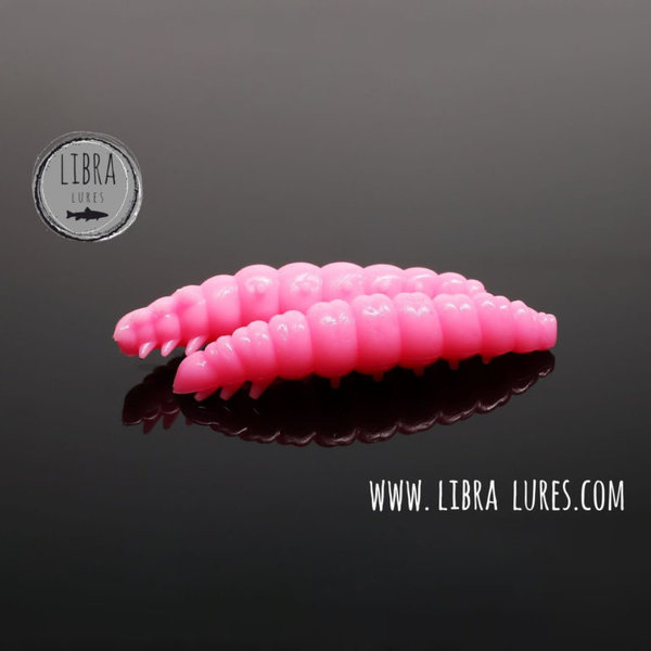 Libra Lures LARVA 35mm Bubble Gum 017