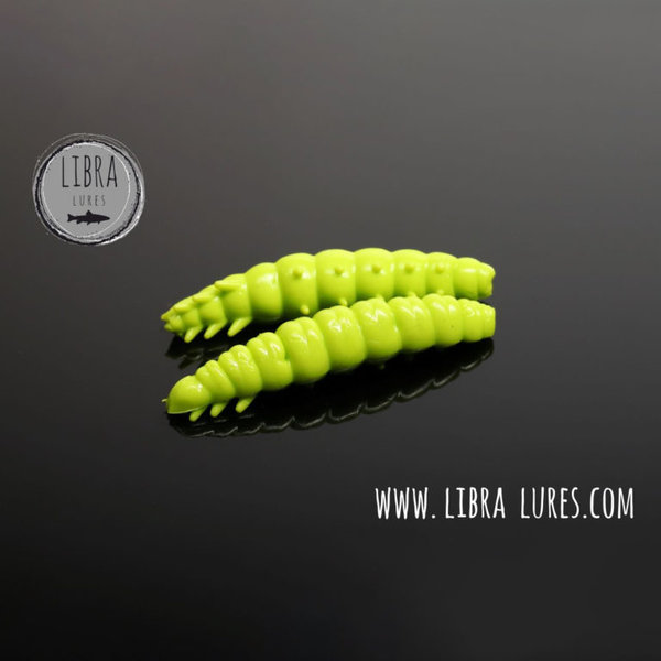 Libra Lures LARVA 35 mm Apple Green 027