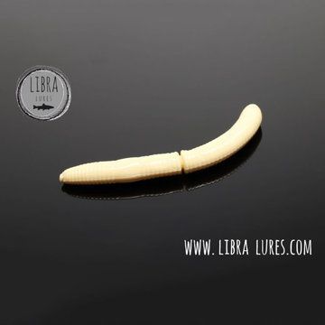 Libra Lures Fatty D´Worm 65mm Cheese 005 Knoblauch