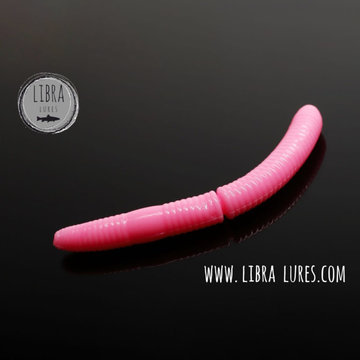 Libra Lures Fatty D´Worm 65mm Bubble Gum 017 Knoblauch