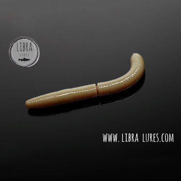 Libra Lures Fatty D´Worm 65mm Pellet 035 Knoblauch