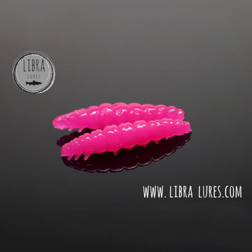 Libra Lures LARVA 35mm Hot/Pink 019 Knoblauch