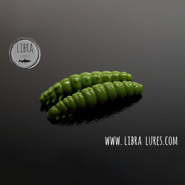Libra Lures LARVA 35 mm Olive 031 Knoblauch