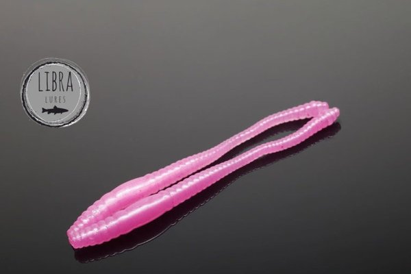 Libra Lures - Dying Worm 018 - Pink Pearl Käse
