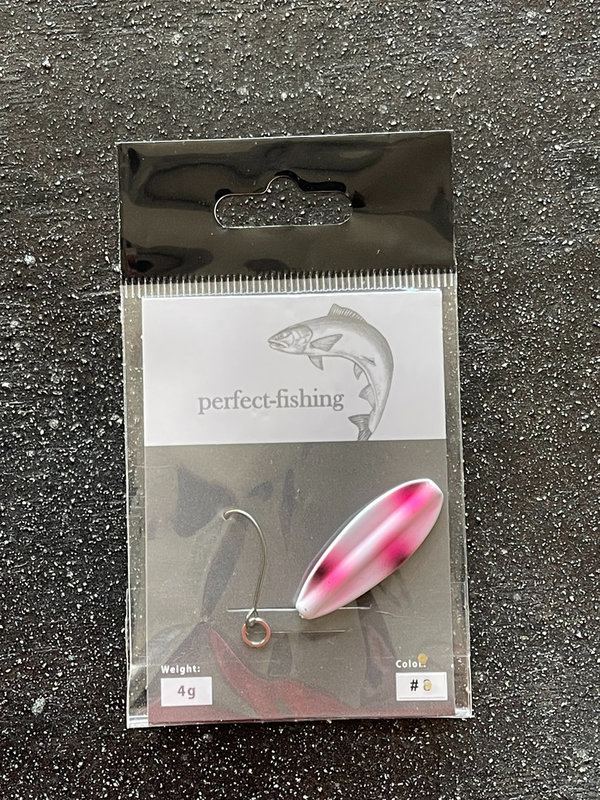 Perfect fishing Durchlaufspoons 4g #8