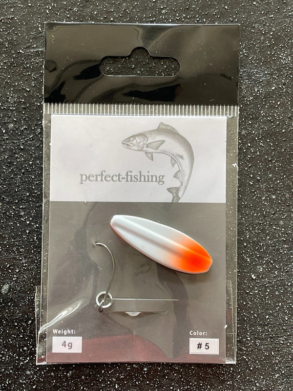 Perfect fishing Durchlaufspoons 4g #5