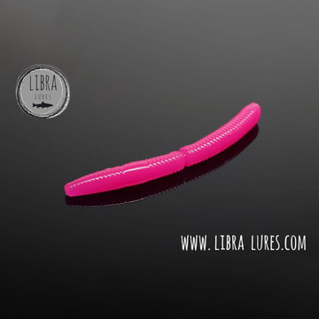 Libra Lures Fatty D´Worm 65mm Käse Hot Pink 019