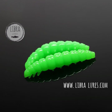 Libra Lures LARVA 30mm Hot Apple Green 026