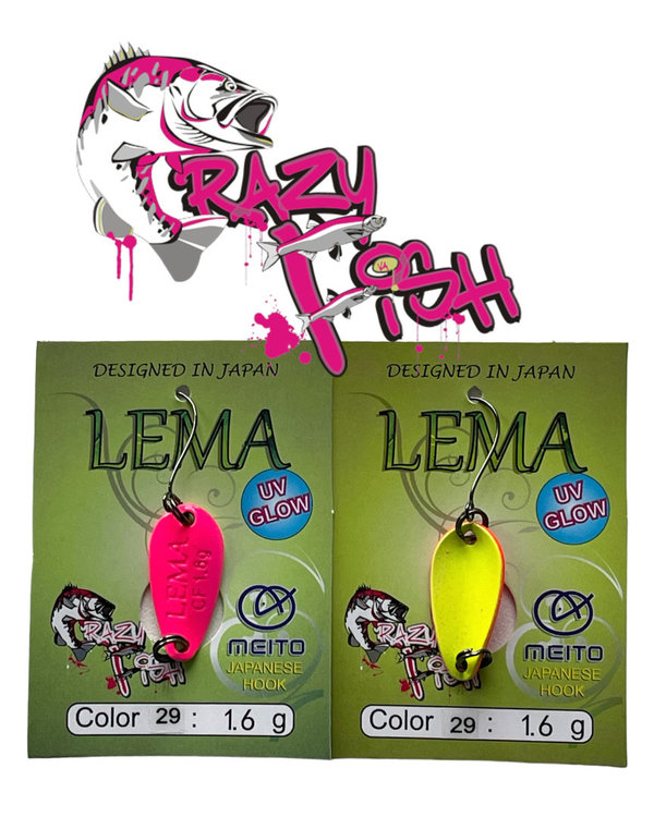 Crazy-Fish mit Waldemar Scheenko LEMA 1,6 Gramm #29