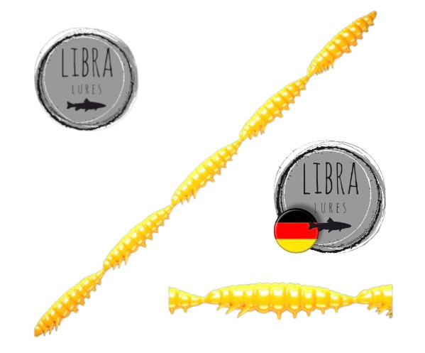 Libra Lures Multi-Larva Kette Käse 007 Yellow