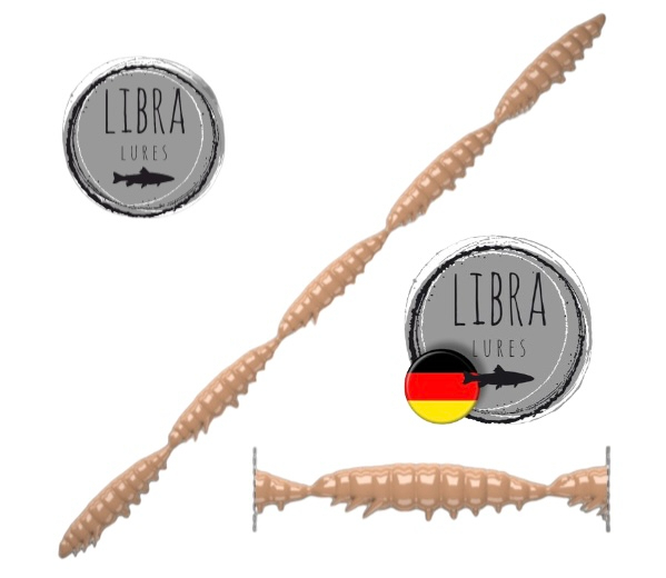 Libra Lures Multi-Larva Kette Käse 035 Pellets
