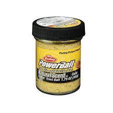 BERKLEY Powerbait Trout Bait Spices Curry Gelb 50g