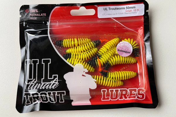 ULtimate Trout Lures UL Rippworm 5cm Blitz